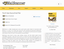 Tablet Screenshot of mailscanner.info